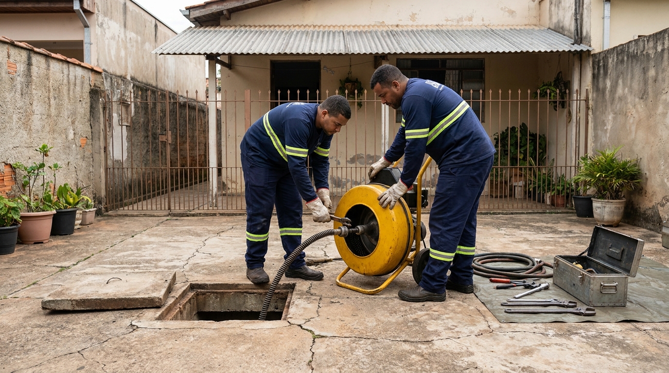 Desentupimento de Esgoto em Joinville